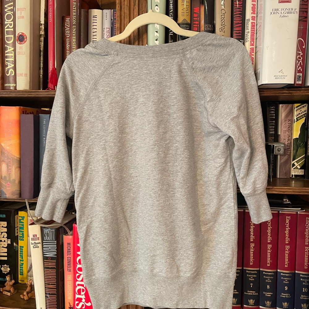 GAP Gray Casual Sweatshirt - Picture 4 of 5